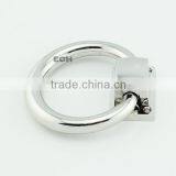 Chrome Finish Modern Circular Zinc Alloy Door Knocker thumbnail-3