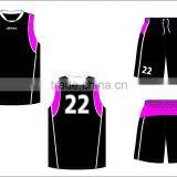 Custom 2016 New Design Cheap Basketball Jersey With OEM Service thumbnail-6