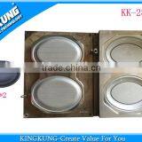 Corlorfu Melamine Dinner Plates One Mould Two Plate thumbnail-1