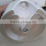 Sanitary Ware Ceramic Basin White Round Shape Single Hole Wash Basin New Desigh Hot Sale Best Quality Art Basin YB002 thumbnail-6