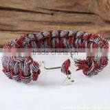 Metal Buckle Paracord Survival Bracelet thumbnail-1