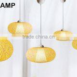 Natural Bamboo Handicraft Pendant Light Traditional Handicraft Techniques thumbnail-4