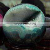 Natural Polished Agate Geode Balls