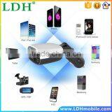 HOT Low Voltage Alarm 3.4A 12v To 5v Universal Mini USB Car Charger 2 USB Charger For Iphone 6 6 Plus 5 Ipad Smart Car Charger thumbnail-1