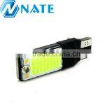 2014 Hotsale W5W 194 T10 COB Led Light, COB Interior Light Led Plate Light
