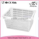 High quality stackable plastic baskets with holes