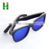 Eco-friendly Recycle Skateboard Wood Sunglasses With Polarized Lens thumbnail-3