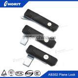 Switchgear Parts AB302 Sliding Panel Handle Push Button Cabinet Plane Lock