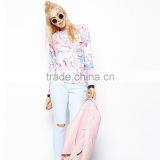 100% Polyester Custom Printing Hooodies, Sublimation Women Hoodies thumbnail-4