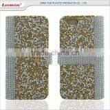 Diamond Wallet Leather Phone Case Cover for Huawei Ascend y g d u 8825 100 200 330 thumbnail-5