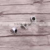 Tibetan Silver Big Hole Heart Bead Fit For European Bracelets thumbnail-2