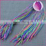 Candy Color Braided Cord Bracelet Thread 2mm Thick 50mm Length thumbnail-1