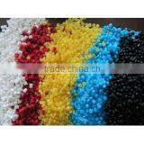 colorful recycled pp granules, red color pp granules for flower pot, table
