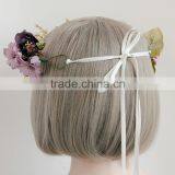 MYLOVE Purple Morning Glory Garland Beach Headwear thumbnail-3