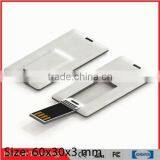 Hot Sell Credit Card Popular Usb Business Card Shape Usb Memory Stick 4gb With Logo Printing thumbnail-3