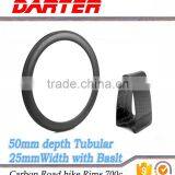 Multi-purpose Meticulous Workmanship 50Tubular 25mmWidth Bicycle Wheels 700c Bike Rim thumbnail-1