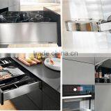L-Shaped High Gloss White Mdf Board Kitchen Cabinets,kitchen Cabinet Design thumbnail-5
