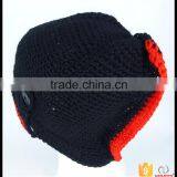 High Quality China Knitted Beanie Hat China Factory Wholesale thumbnail-4