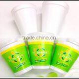 8 oz Foam Cups Plain - White