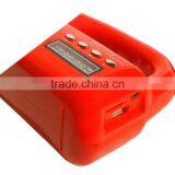 Kawachi Portable Mini Speaker Electric Torch Flashlight Speakers USB TF Card FM Radio Player thumbnail-4