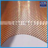 Copper Square Wire Mesh Screen / Brass Woven Wire Mesh