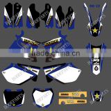 DST0128New Style TEAM GRAPHICS&BACKGROUNDS DECALS STICKERS Kits for YAMAHA YZ125 YZ250 2002- 2009 2010 2011 2012
