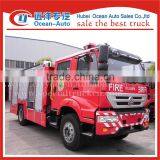 SINOTRUK HOWO 4X2 8000liter Water Tanker Fire Trucks thumbnail-2