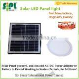 Battery Operated Led Light Factory Price Solar LED Panel Lights thumbnail-1
