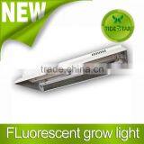 Dual Lamp T5 Fluorescent Bulb Grow Light Hood Reflector thumbnail-1