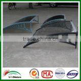 Polycarbonate Awning/Canopy of Door Window Awning With Pc Solid Sheet Balcony Canopy With pc Sun Panels thumbnail-6