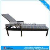 A - Outdoor Furniture Rattan Plastic Sun Lounger 7016-1 thumbnail-1