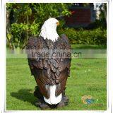 Hot Sale Fiberglass Decoration Eagle Garden Animal Statue for Sale thumbnail-4