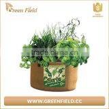 Green Field Round Jute Fabric Tomato Grow Bags thumbnail-4