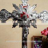 Church Decoration Metal Religious Jesus on the Cross Figures thumbnail-2