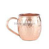 Hammered Solid Copper Mugs thumbnail-1