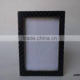 Curved Pattern Back Resin Photo Frame in Thin Border Available in Other Colours thumbnail-1