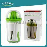 Toprank New Products Gadget Multifunction 4 in 1 Vegetable Fruit Spiral Slicer With Screw Hand Press Juicer thumbnail-2