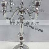 Wedding Candelabra in Silver Finish thumbnail-6