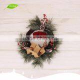GNW CHWR-1605021 Professional Manufacturer Pine Needle Cheap Christmas Rattan Wreath thumbnail-1