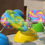 Outdoor Fiberglass Lollipop Decoration thumbnail-1
