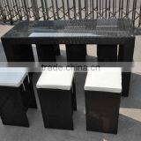 Good Quality Black Bar Stool Dining Chair L thumbnail-2