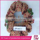Bulk Buy Christmas Decorations Decorative Burlap Christmas Wreath for Christmas Market thumbnail-4