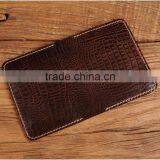 Bifold Cowhide Leather Men Credit Card Holder With Multiple Card Slots thumbnail-6