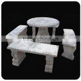 Hot Sale Marble Bench for Decoration VBC--001 thumbnail-3