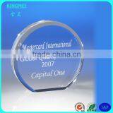 2016 Customized Crystal Printed and Engraving Paperweight for Gifts thumbnail-2