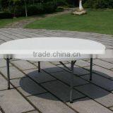 FTB-180R PLASTIC FOLDABLE OURDOOR ROUND TABLE thumbnail-2