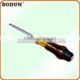 D1043 313 Black and Brown Transparent Wear Heart Handle With Two Combined Screwdriver