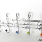 Home Products High Quality Bathroom Over Door Metal Hanger