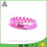 Lottie Silicone BPA Free Silicone Bracelet, Cheap Silicone Wristband thumbnail-2