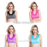 Wholesale Athletic Wear Yoga Clothing Manufacturers Sexy Cross Strap Back Sports Bra thumbnail-3